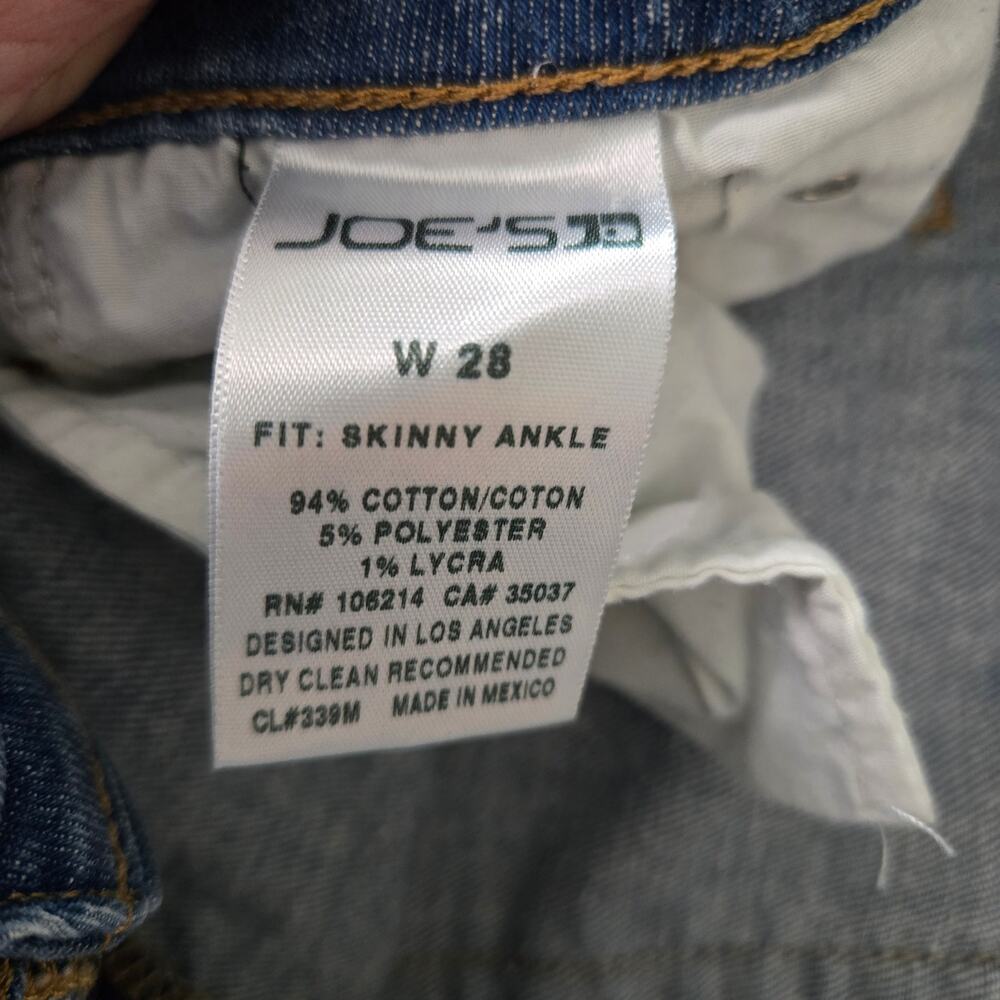 Joe's Jeans Skinny Ankle Jeans W 28 - Picture 5 of 5